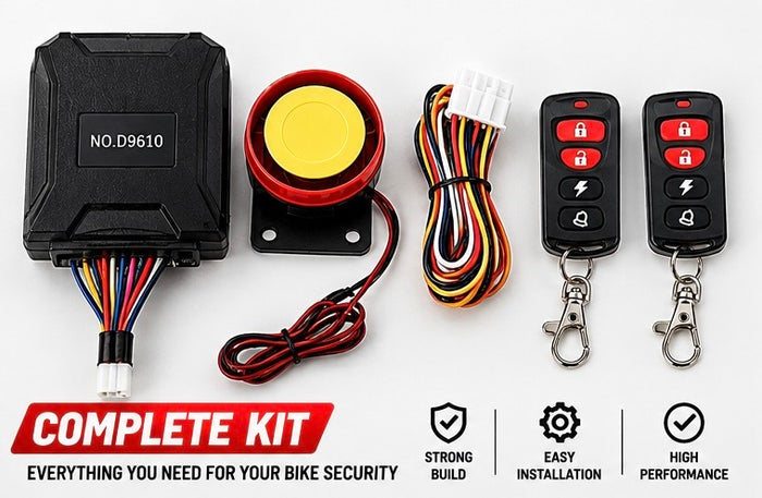 Motorcycle Remote Security Kit