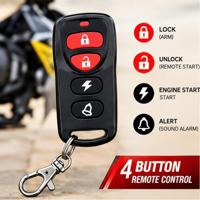 Motorcycle Remote Security Kit