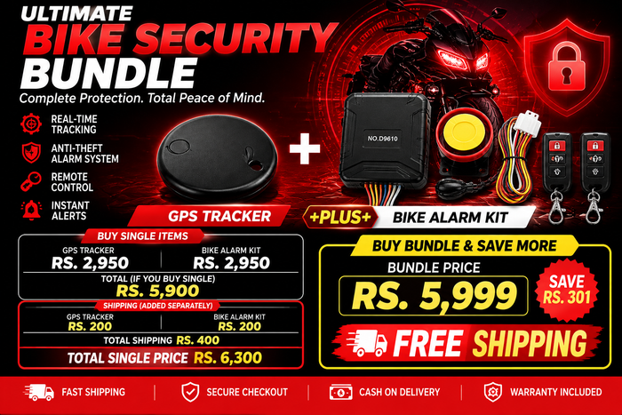 Complete Motorcycle Security Bundle